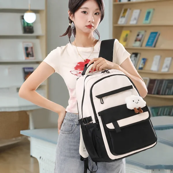 Balo học sinh kiểu mới, thiết kế xinh xắn thời trang, nhẹ...