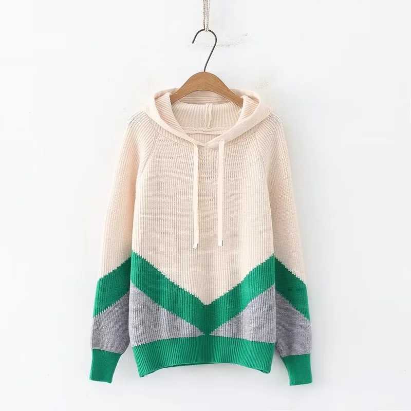 Áo len nữ có mũ thu đông ngọt ngào