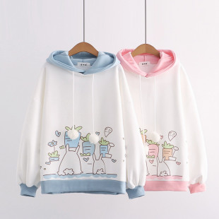 Áo hoodie nữ hình con vật ngộ nghĩnh