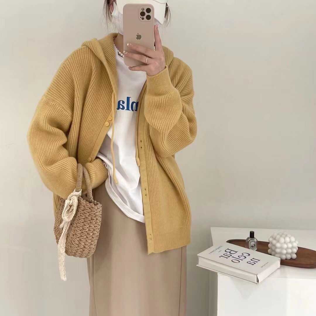 Áo khoác len cardigan nữ dệt kim