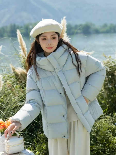 Áo khoác phao lông vũ dày giữ nhiệt, ấm áp mùa đông