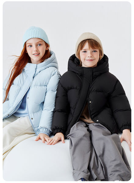 Áo khoác phao lông vũ trẻ em mùa đông, nhẹ, chống thấm nước,...