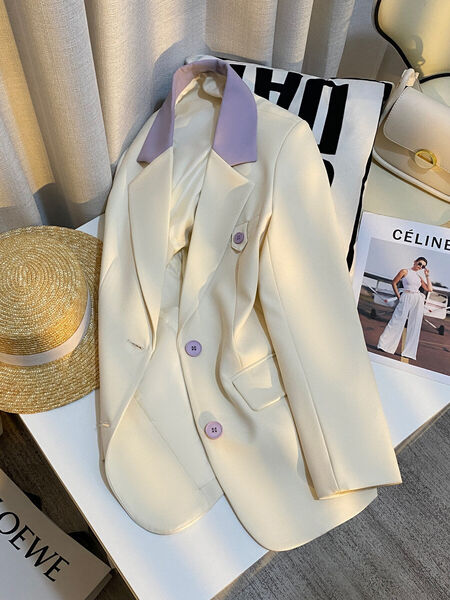 Áo blazer nữ chất rủ mềm thoải mái